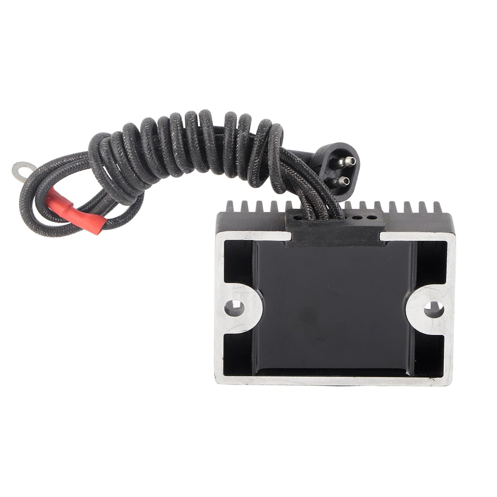 Cocoarm Prostownik Regulatora Napięcia, Metalowy Stabilizator Napięcia DC 12 V, Kontroluje Moc wyjściową ładowania, Obsługuje Napięcie Akumulatora, Pasuje do Modeli Silników Motocyklowych FLSTS FXD