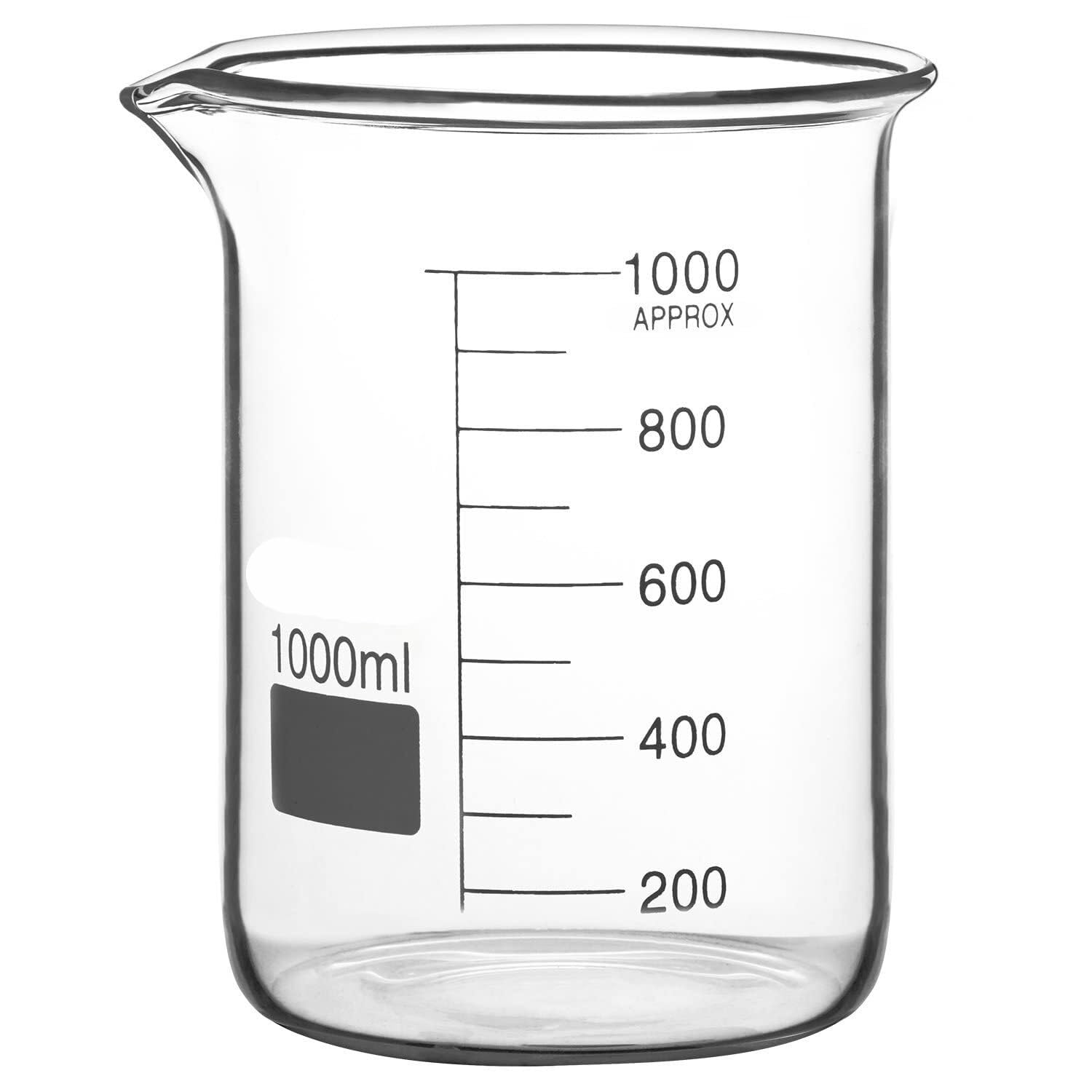 Bécher en verre résistant à la chaleur de 50 ml à haute précision - 2