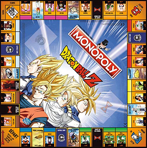 Winning Moves - Monopoly Dragon Ball Z - Jeu de société - Jeu de Plateau - A partir de 8 ans - 2 à 6 joueurs - Version française – Image 3