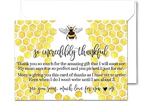 Bumble Bee Baby Shower Thank You Cards