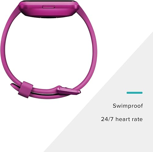 Miniatura 3 de Fitbit Versa Lite Edition Smart Watch, talla única (bandas S y L incluidas), 1 unidad