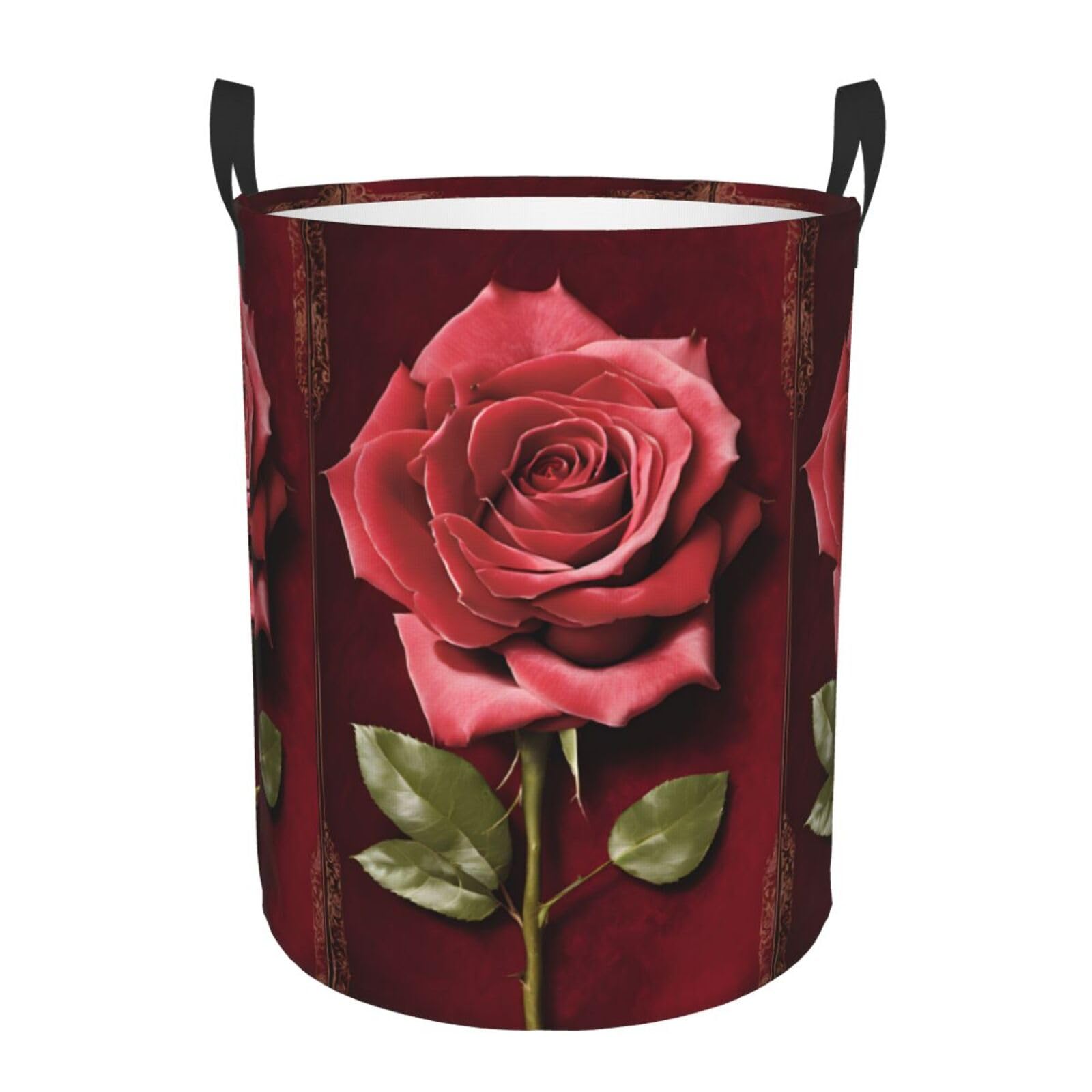 Panier de rangement rose gothique pour organiser le linge de la chambre