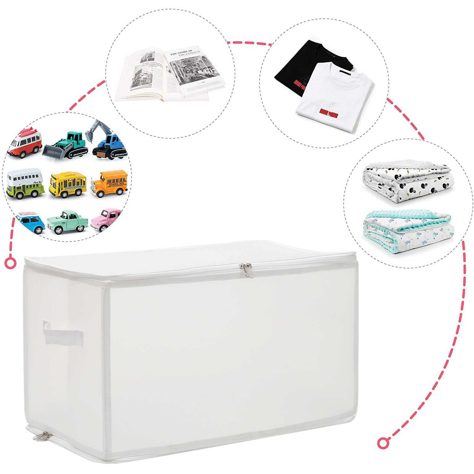 Organisateur de tiroirs sous-vêtements 3 pièces, séparateur de vêtements Pliable, Ensemble de boîtes de Rangement, adaptés aux Pulls, Chemises, Jeans Stockage