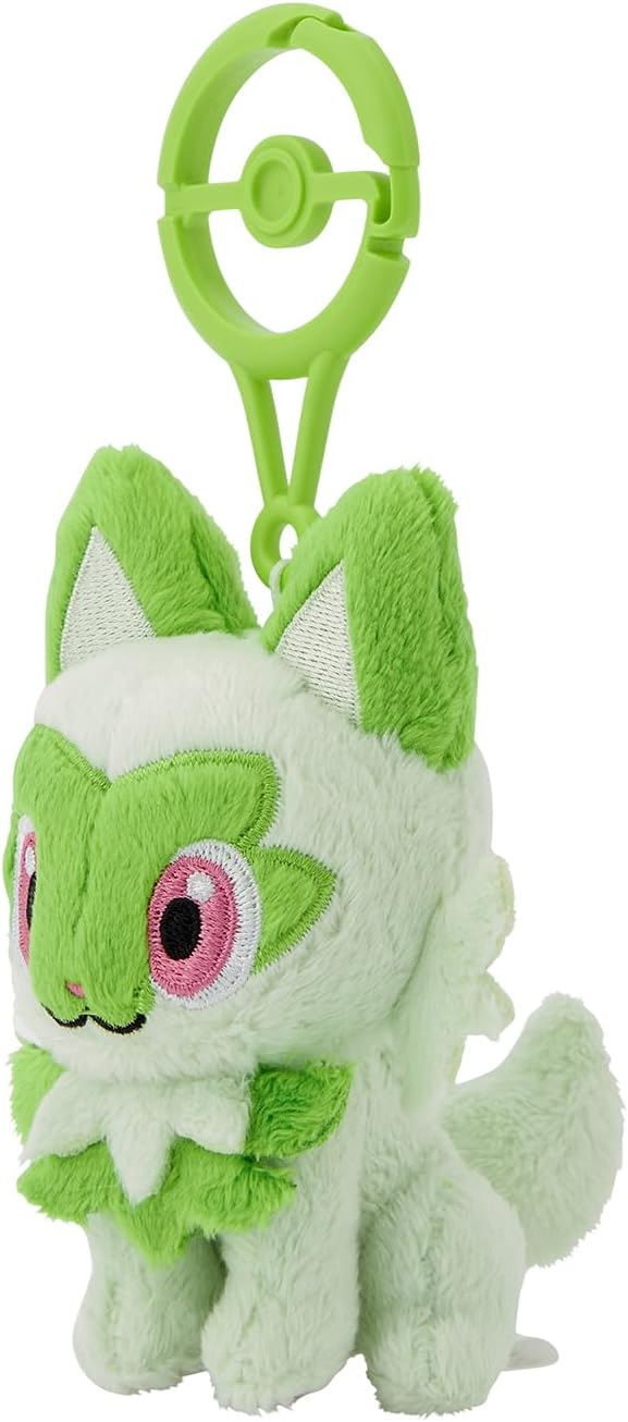 Pokemon Center Plush with Carabiner Sprigatito