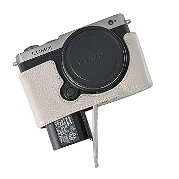 本革 カメラケース パナソニック Panasonic S1H用 Amazon | kinokoo for PANASONIC LUMIX DC-S9 ハーフケース
