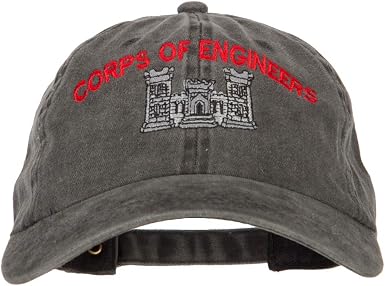 Embroidered Washed Buckled Cap 