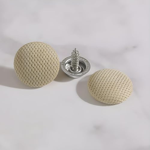 Miniatura 9 de Kit de reparación de techo de techo de automóvil, botón de reparación de tela de rejilla con herramienta de instalación, remaches a presión de techo