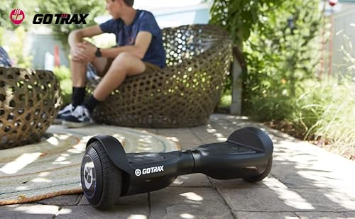 Gotrax Edge Hoverboard With 6.5" Led Wheels & Headlight, Top 6.2Mph & 2.5 Miles Range Power By Dual 200W Motor, Ul2272 Certified And 50.4Wh Battery Self Balancing Scooters For 44-176Lbs Kids Adults(Violet) #TOP2