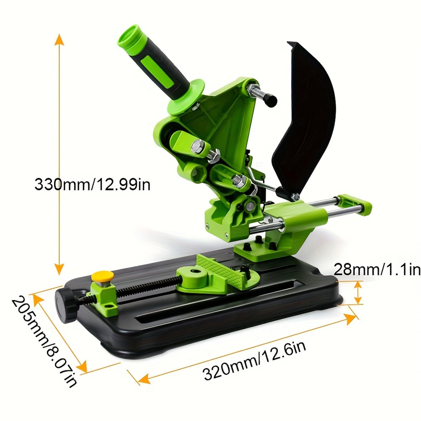 Supporto universale per smerigliatrice angolare da tavolo, lucidatrice, per sega da tavolo, multifunzione, per 100 mm-125 mm