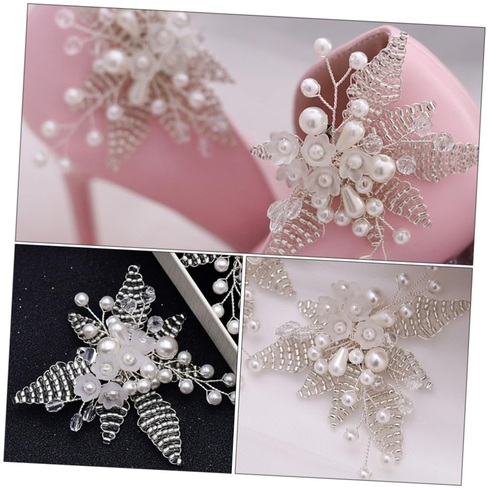 GALPADA 3paia Fibbia Per Scarpe e Accessori Per Scarpe Decorazione Rimovibile Per Cerimonie e Quotidiana