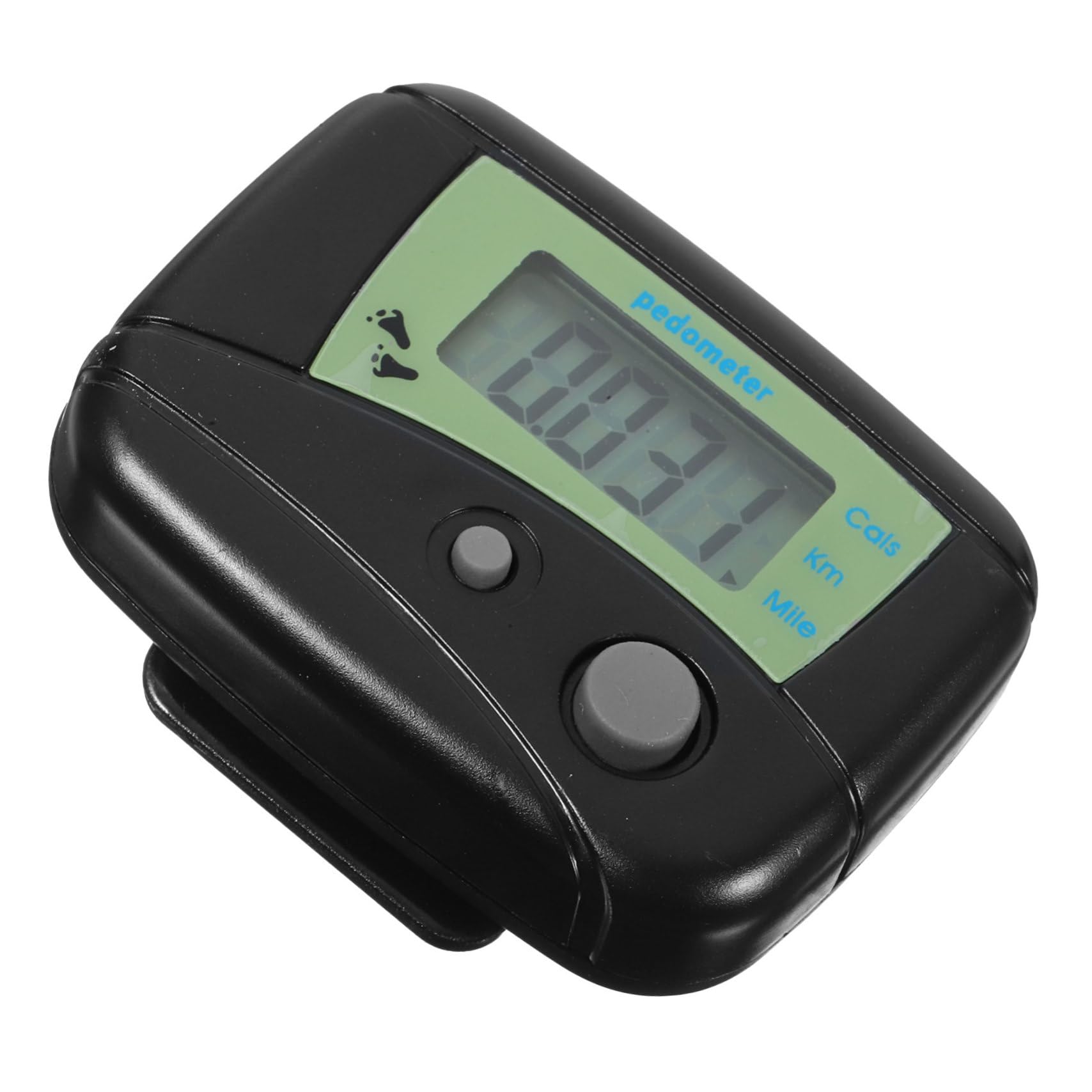 WOONEKY Lot de 10 Podomètres LCD Compteur De Distance Calories À Clipser pour Ceinture