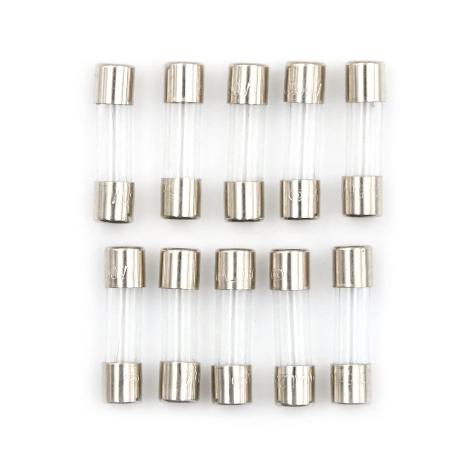 Kit fusibles en verre à soufflage rapide 5 mm x 20 mm 315 mA pour maintenance électronique