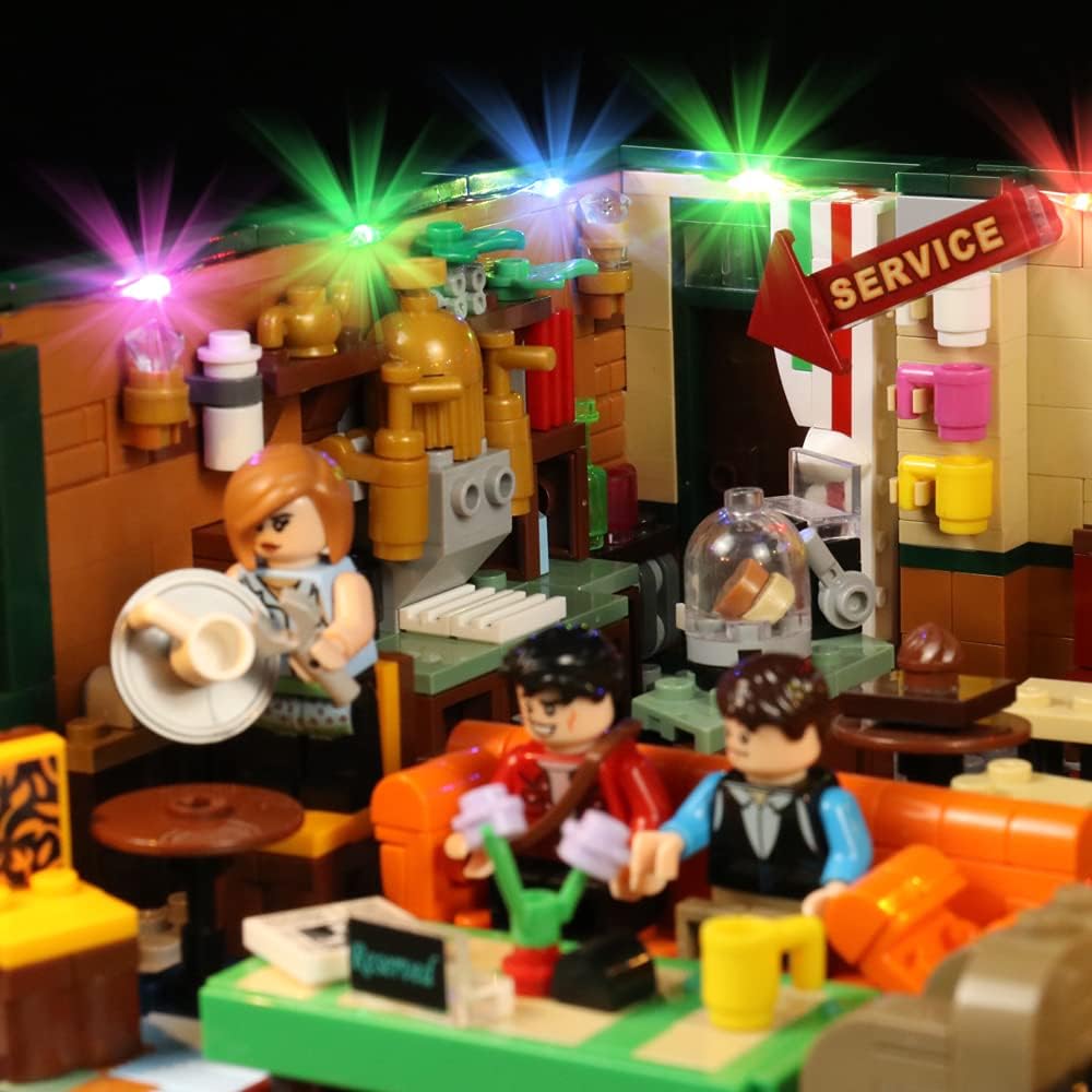 LocoLee Light Set for Lego Friends Central Perk,Led Decoration Lighting