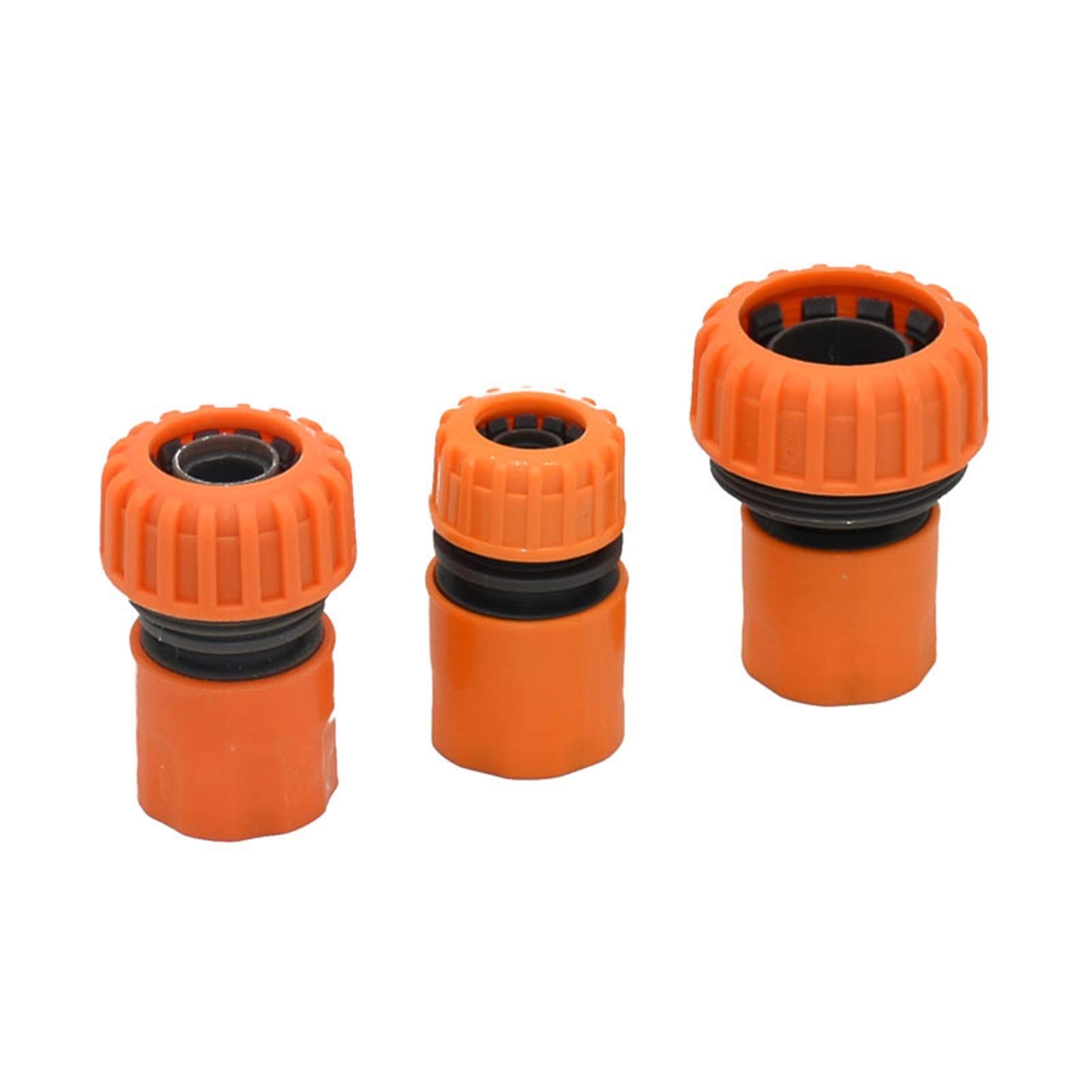 Conexión de manguera 1/2" 3/4" 1" jardín de la manguera de conexión rápida de 16 mm 20 mm 33 mm Lavado agua del grifo de agua del jardín Conectores coche de la manguera DN15 DN20 25PCS Conector de la