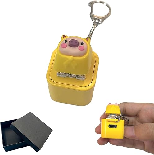 Cat Fidget Toy - Can Make Cat Sounds Cat's paw Keychain,Rechargeable Stress Reliever with Colorful Lights, Fun & Portable Anxiety Relief Toy,Suitable as a Gift for cat Lovers(Cat)