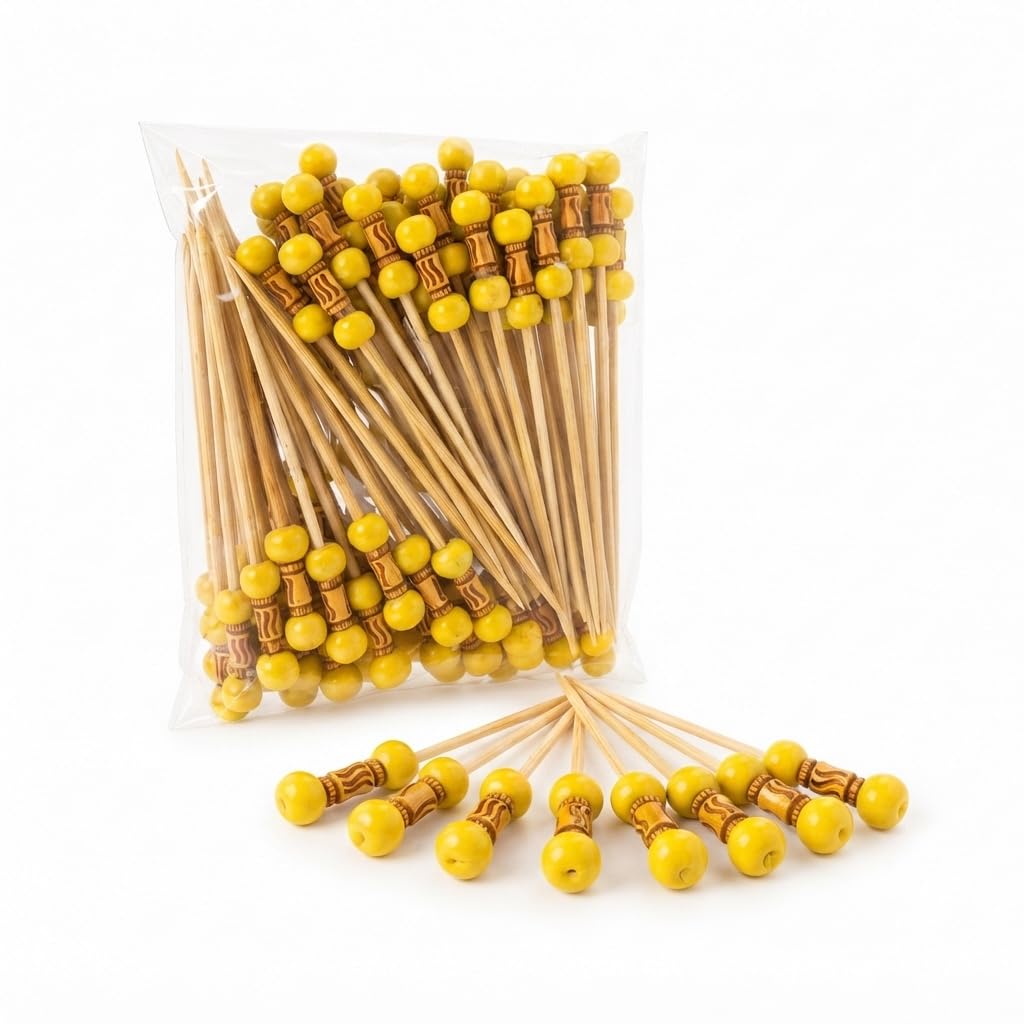 Somani Cocktail Picks for Appetizers & Party, Black Heart Loop, 100 Pcs — Amazon image 20