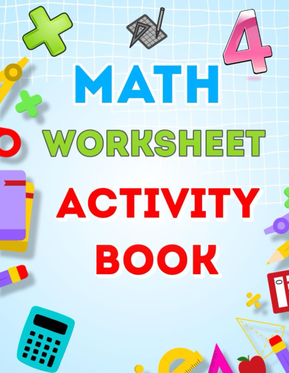 Math Worksheet Activity Book