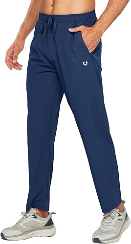 NORTHYARD Pantalones deportivos para hombre para correr, entrenamiento, joggers, ligeros, para gimnasio, jogging, pista, casuales, con bolsillos con