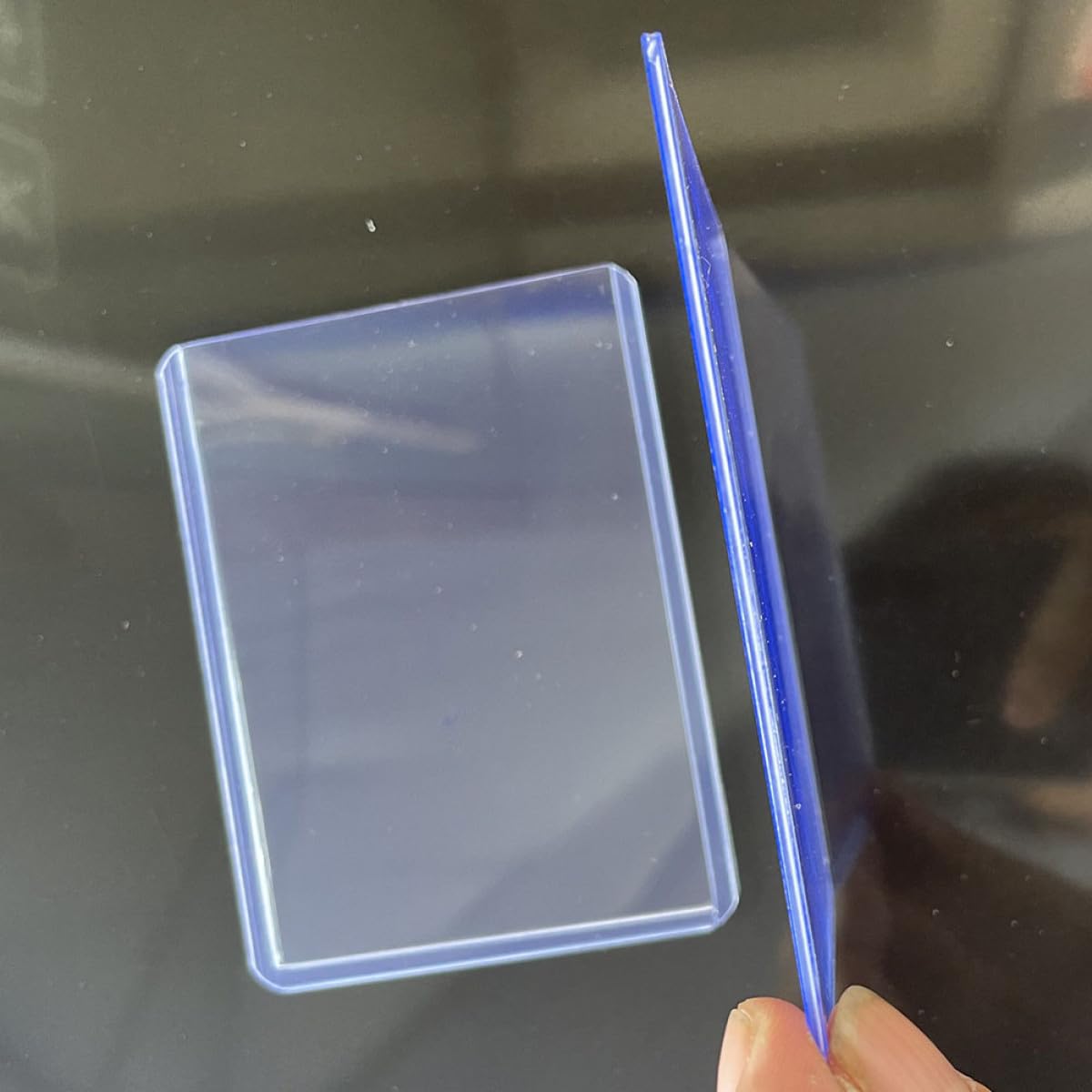 Fundas Protectoras Transparentes 100 Unidades Diseño Deportivo para Tarjetas Coleccionables Estándar para Cartas de Béisbol y Fútbol