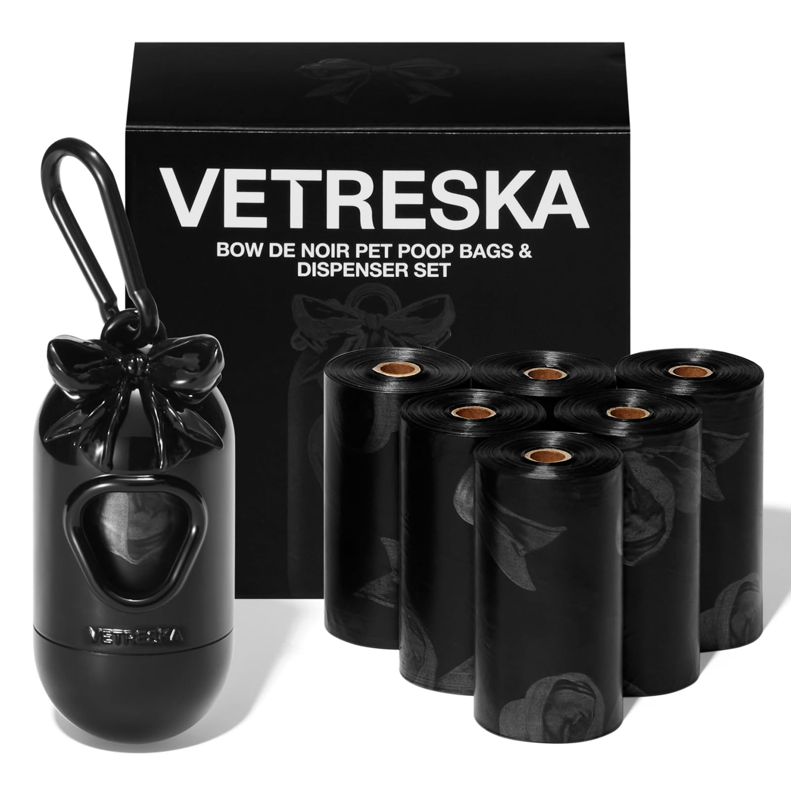 Amazon.co.jp: VETRESKA 犬用うんちバッグ ディスペンサー付き 漏れ