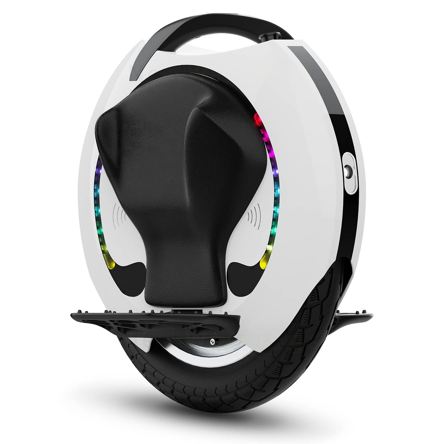 KINGSONG Monociclo Eléctrico KS-16S, Adulto, Blanco, Motor 1200W, Alcance hasta 75km, Restringido 35km/h, Neumático Inflable 18”, Altavoz y Bluetooth