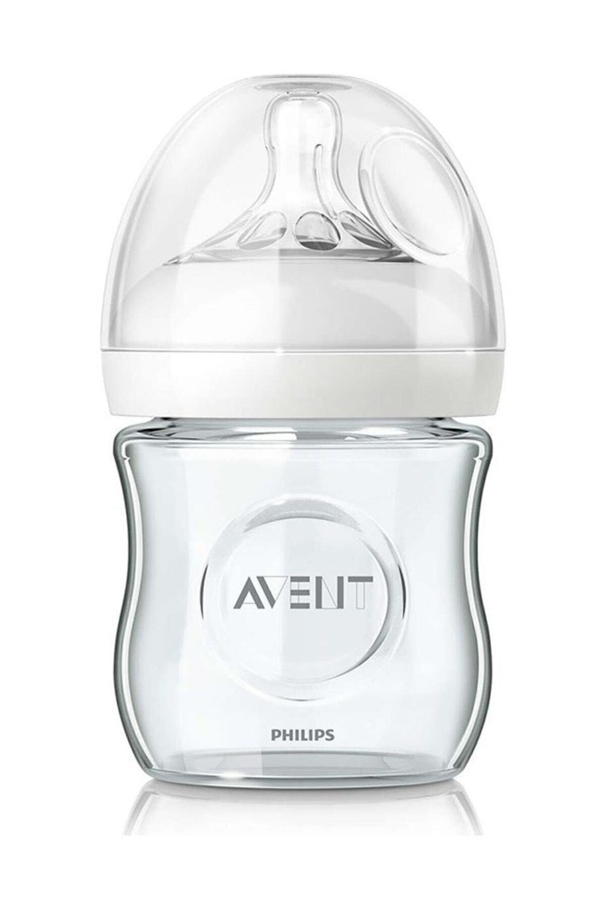 Philips AVENT Natural Feeding Bottle Glass, 120 ml - SCF671/17