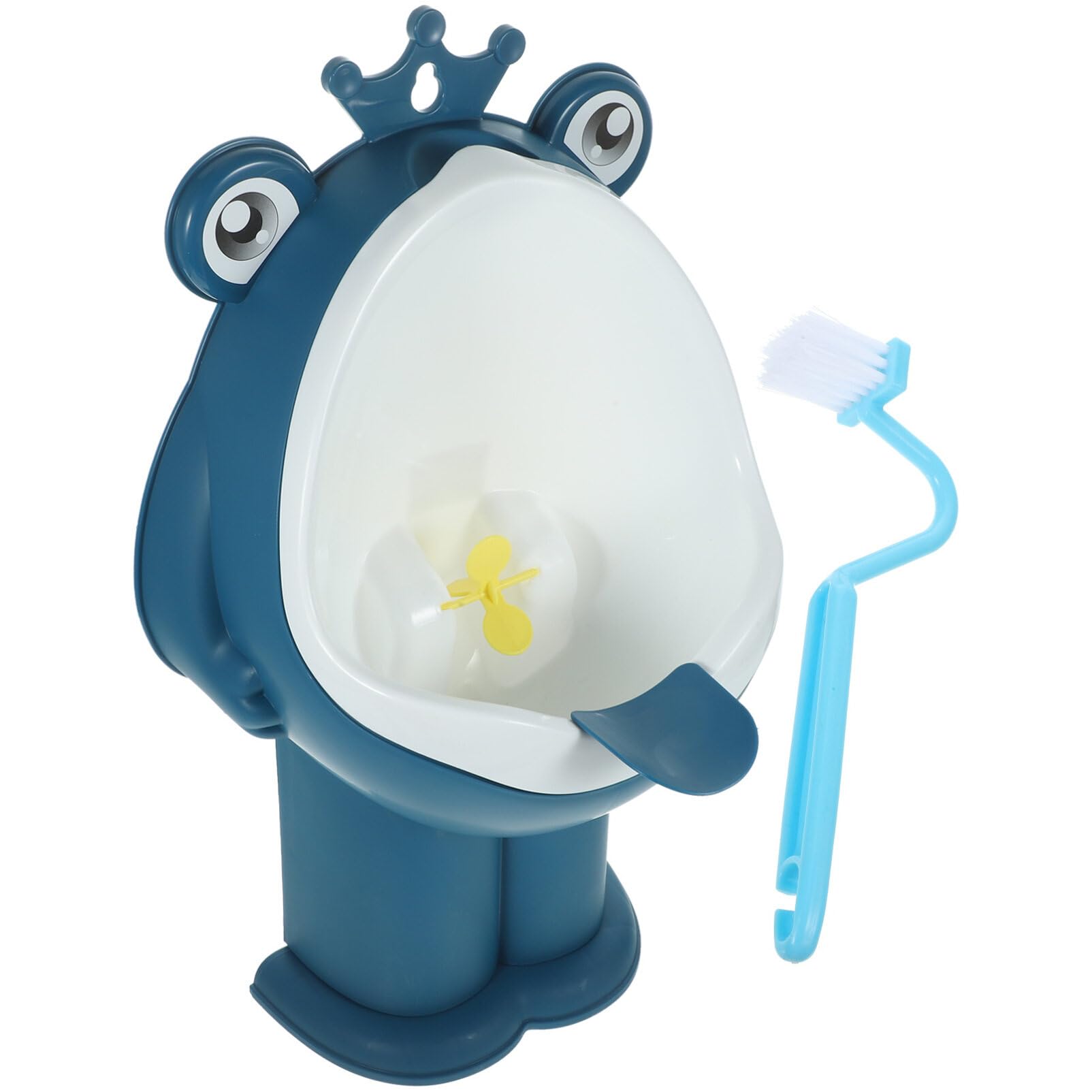 Toddmomy 1set Urinale da Parete per Design Cartone Animato per Addestramento al Vasino Materiale Resistente per Maschietti Anni Profondoinclude Spazzola