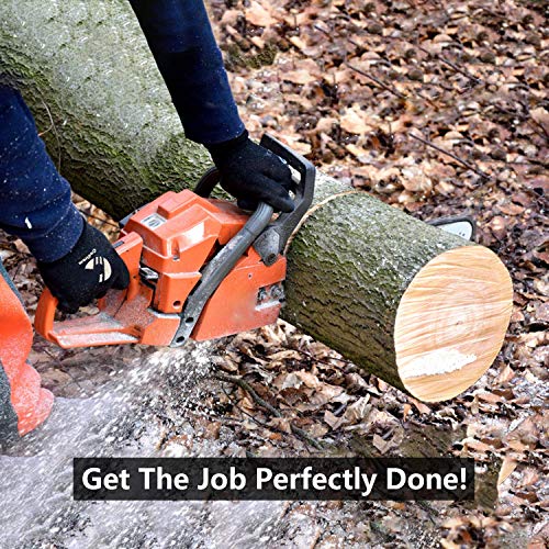 Codirom Chainsaw Sharpener 2 in 1 Easy File Sharpener .325 3/8 3/8P (3/8, 13/64)
