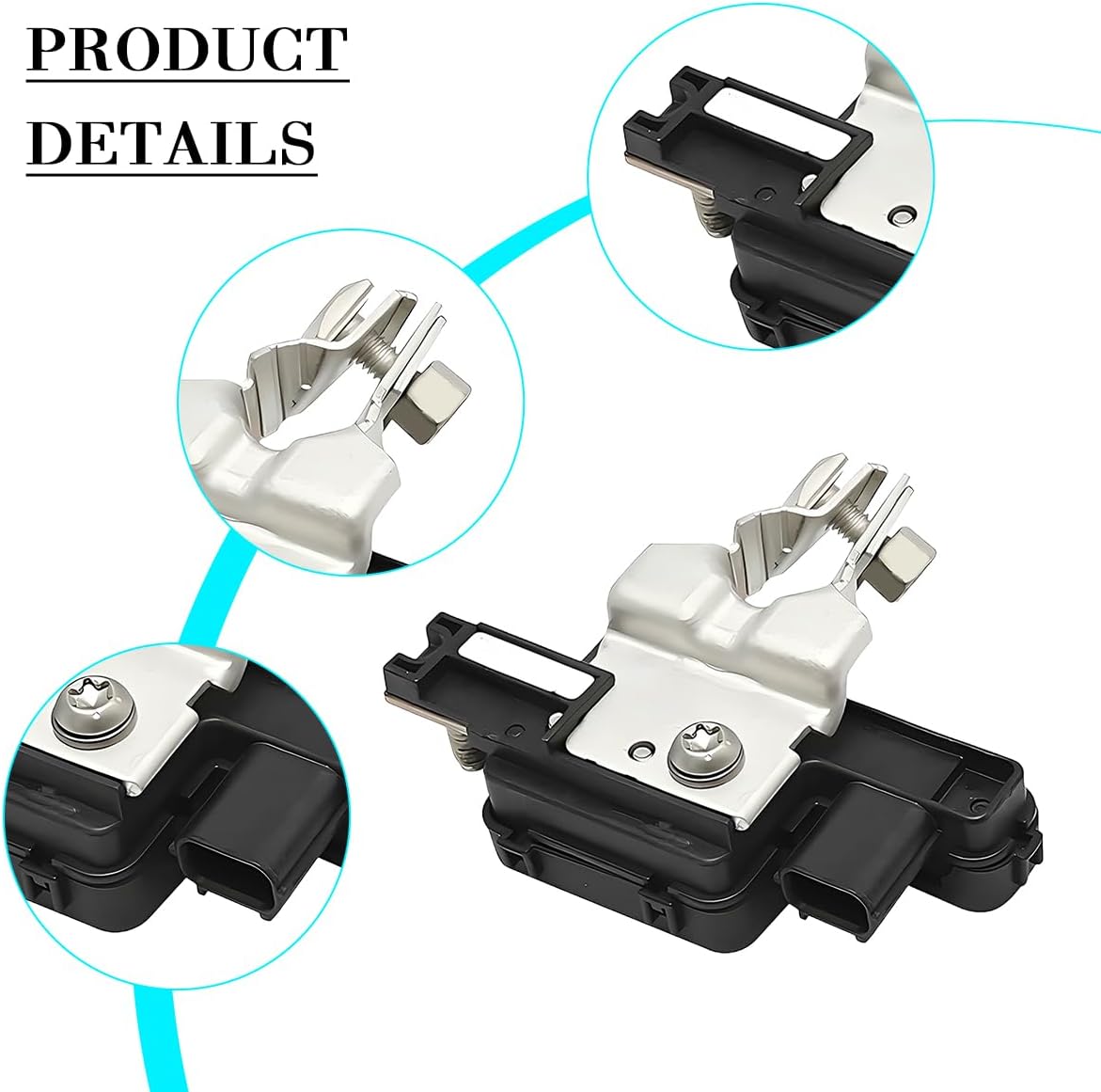 Car Battery Cable Terminal End Sensor, Vehicle Battery Sensor Replaces OEM#38920-T2A-A02 38920-T2A-A04 38920-T2A-A03, Compatible with 2013-2017 Accord 2014-2020 RLX