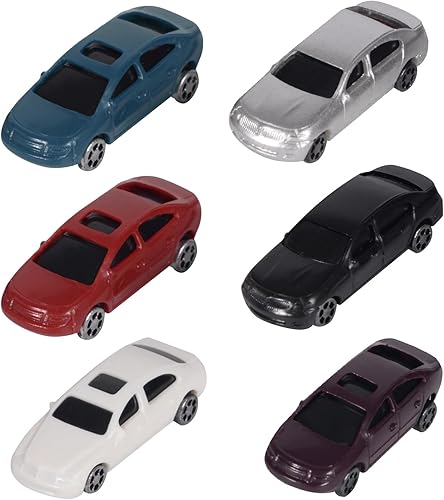 Miniatura 2 de 1150 escala calibre N modelo de coche pintado de plástico para construcción de tren de diseño (paquete de 100)