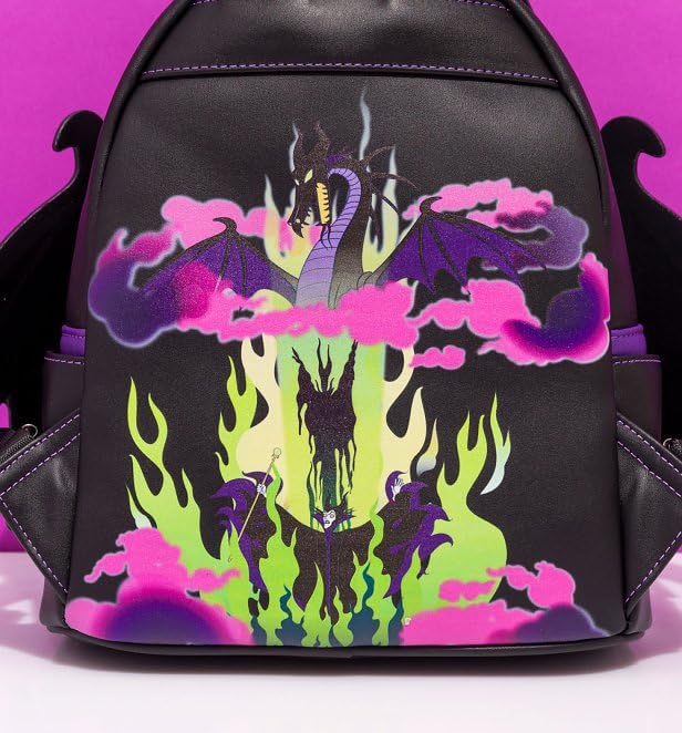 Image of Loungefly Backpacks Maleficent Cosplay Wings Mini Backpack, Other /Mixed, onesize
