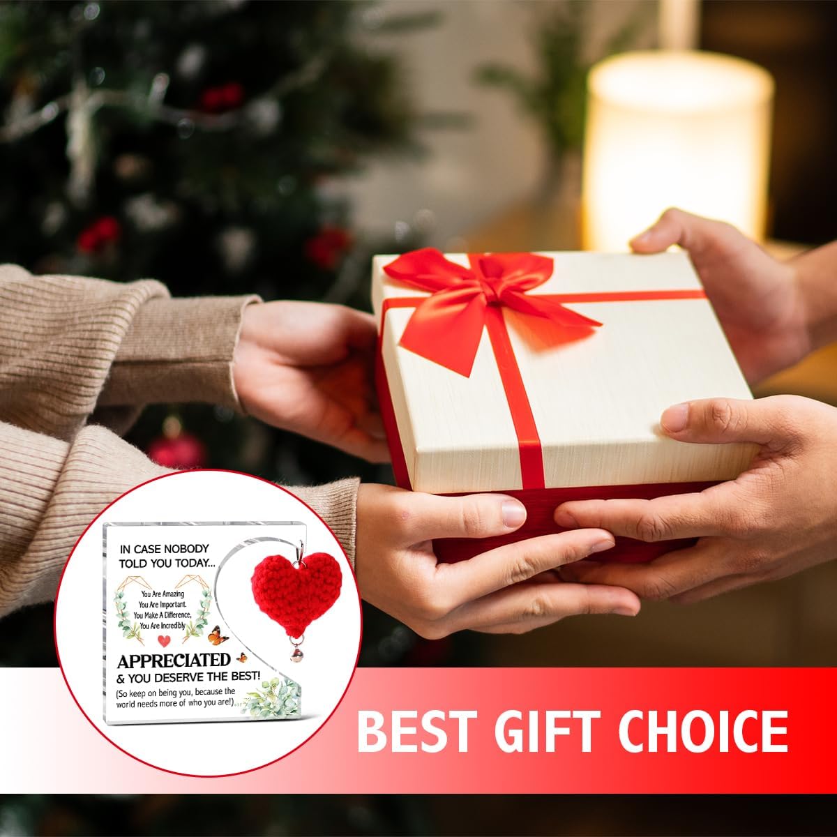 Inspirational Gifts For Women Coworkers, In Case Nobody Told You Today Appreciation Acrylic Plaque Gifts For Colleague Employees Boss Office Decor - Image 6