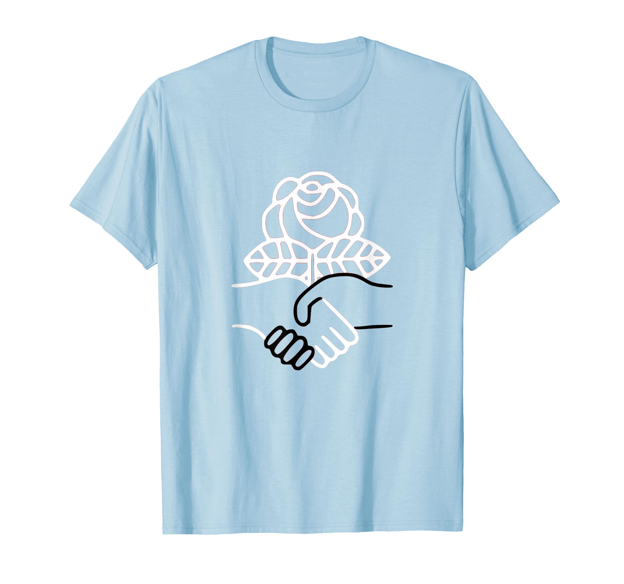 Democratic Socialists of America Handshake Tee by DSA Gear T-Shirt