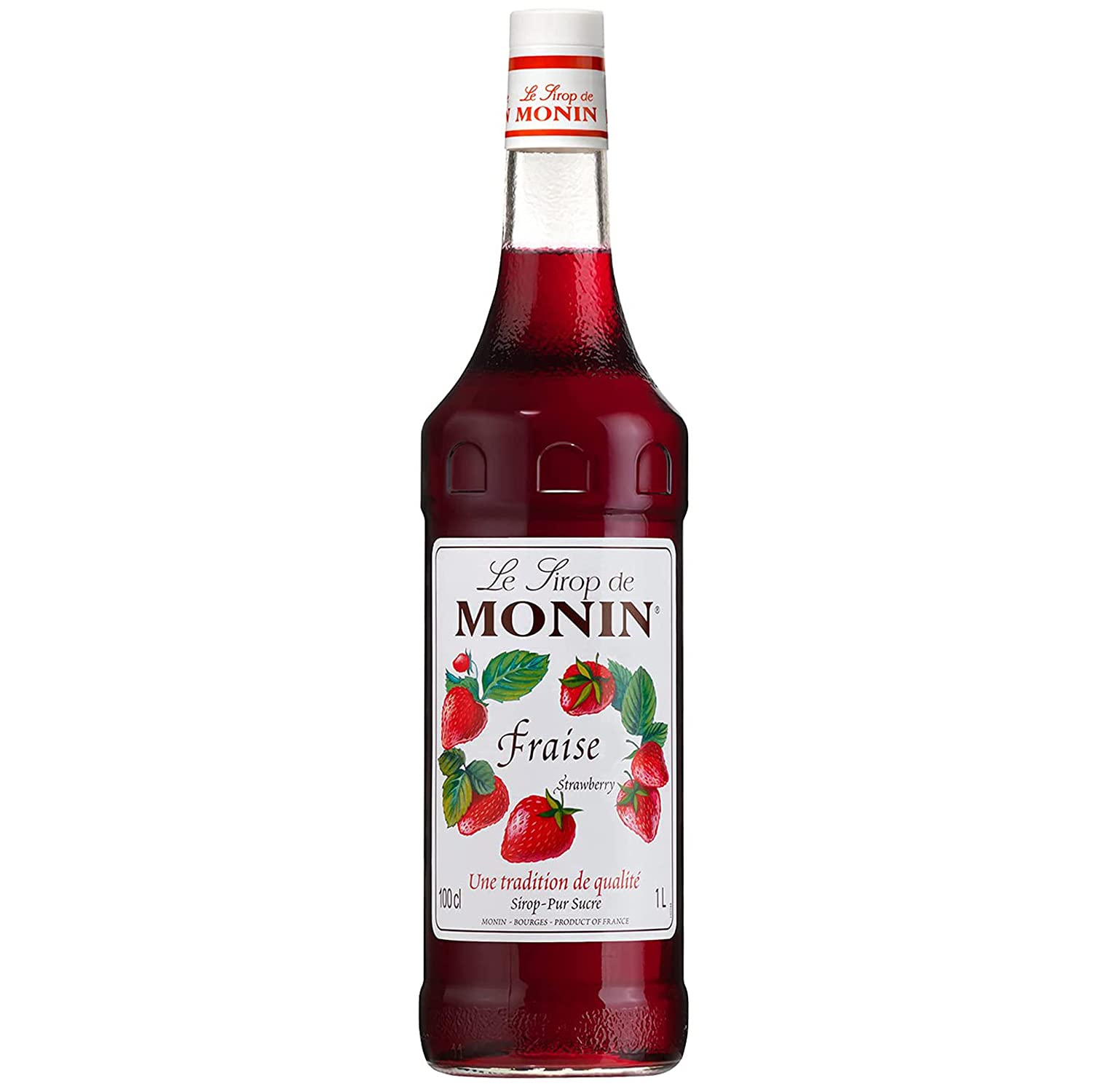 Monin Strawberry Syrup, 1000 ml