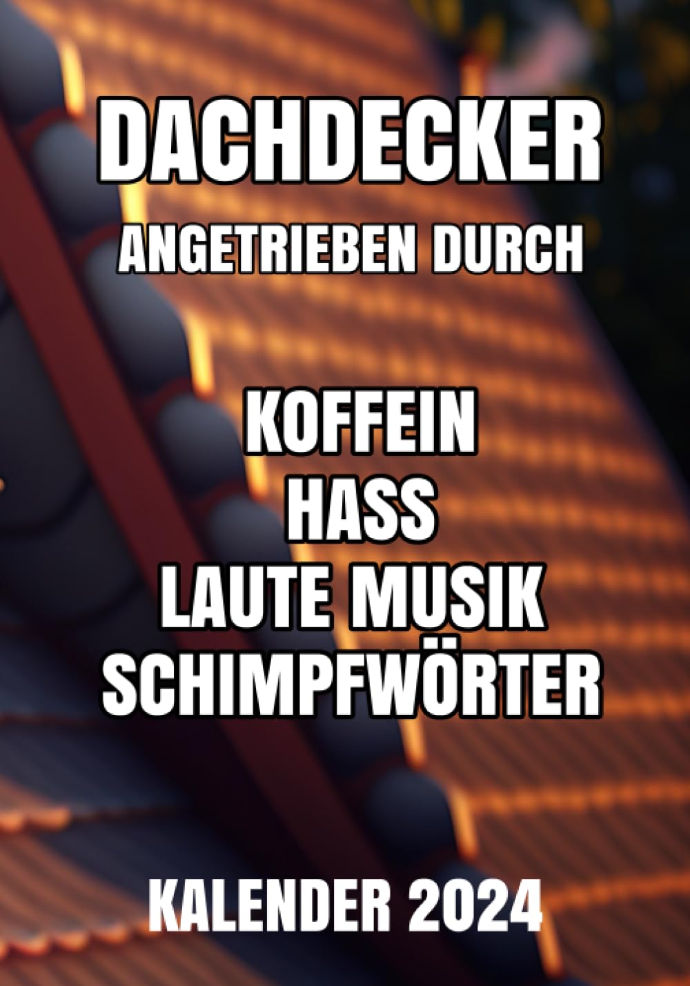 Dachdecker Kalender: Lustige Dachdecker Sprüche für dein Kalender - nur für waschechte Handwerker! (German Edition)