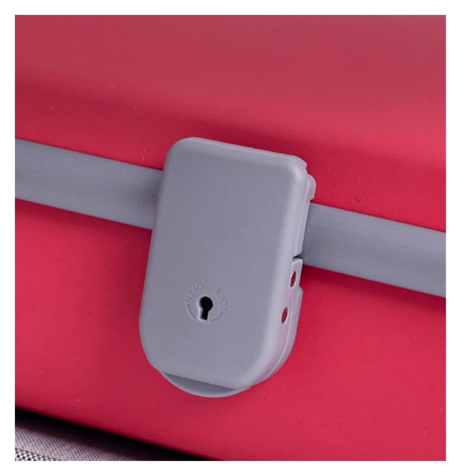 Custodia Quadrata Per Violino In Fibra Di Carbonio Resistente All'usura Antigraffio Ultraleggera E Portatile 1,6 Kg Custodia professionale per violino(Red)