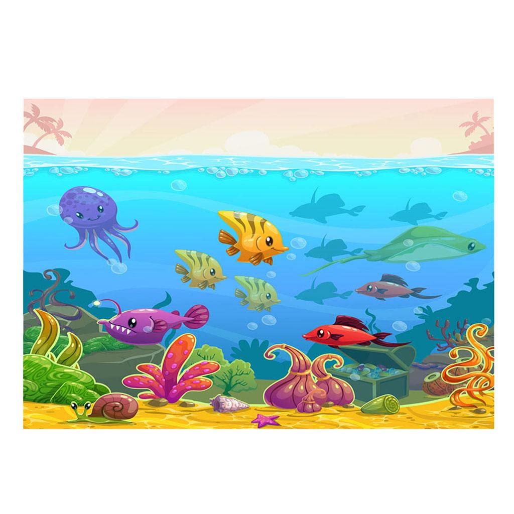 BAGESHWAR Balaji Fish Tank Landscape Poster Fish Tank Wall Background ...