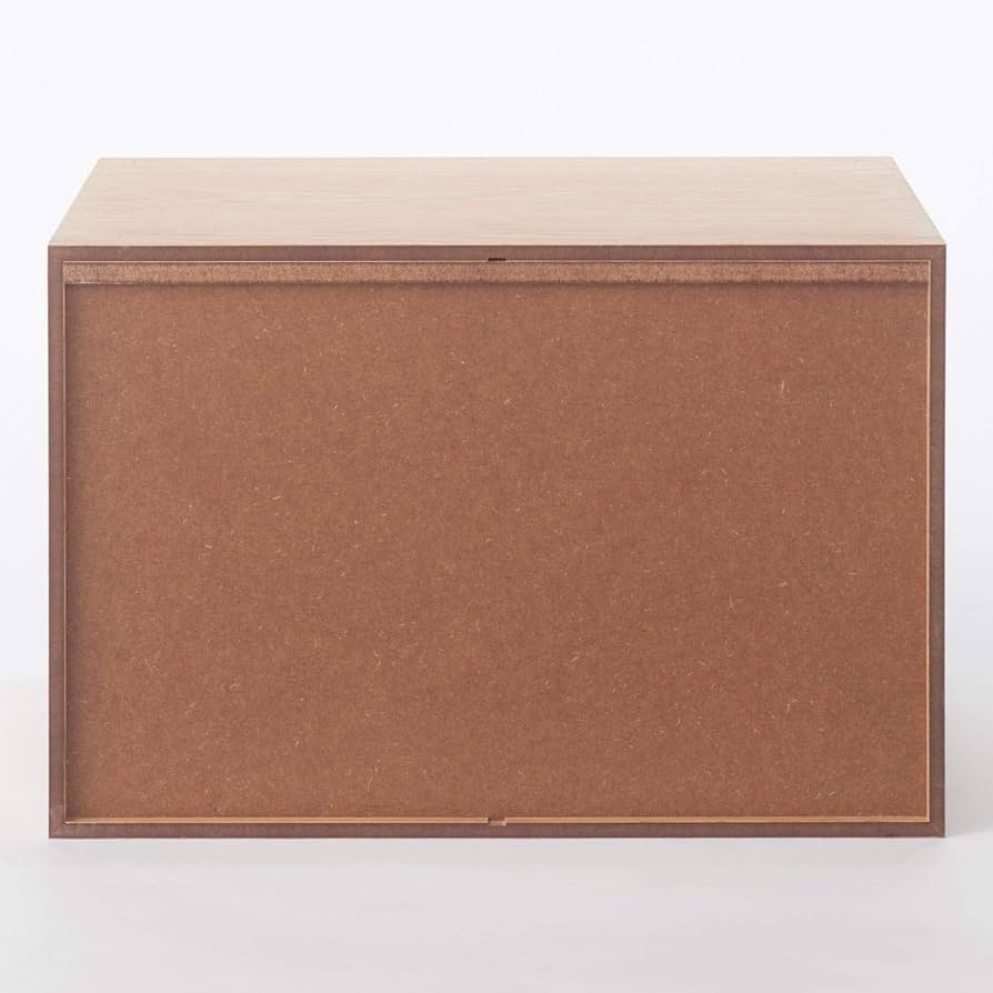 ※専用ページ※①⭐️２個セット⭐️廃盤希少⭐️無印⭐️オーク材⭐️木製収納ケース⭐️ 美品 廃盤希少 無印良品 木製収納ケース 引出式 2段 オーク材 幅