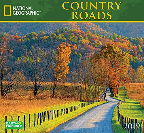 National Geographic Country Roads 2019 Calendar Cover