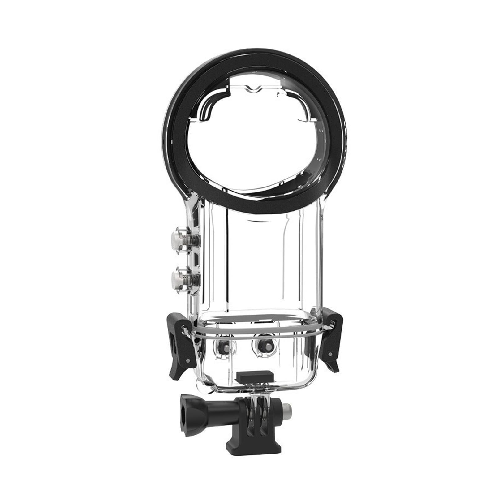 XAGMODSHN Étui transparent pour appareil photo - Étanche - 50 m - Protection panoramique - Anti-chute - Invisible