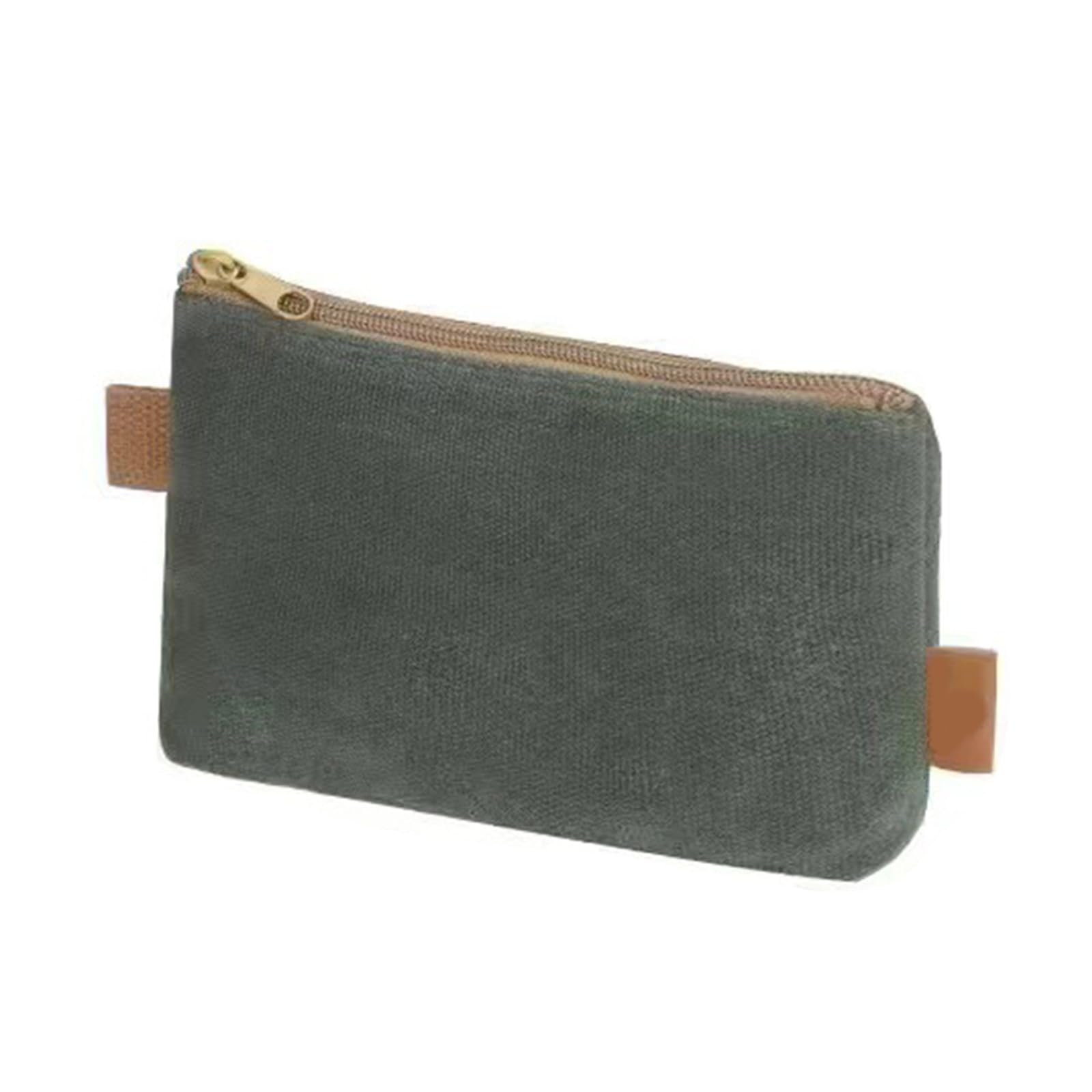 Msioytog Forest Green Small Professional Canvas Tool Organizers Pouches Storage Bag For Handymen Use Feature Spacious Compartments Quick Access Adjustable Tool Belt