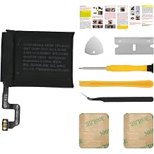 ASDAWN Battery Replacement Compatible with Apple Watch Series 4 40mm A1975 A2058 with Repair Tool Kit