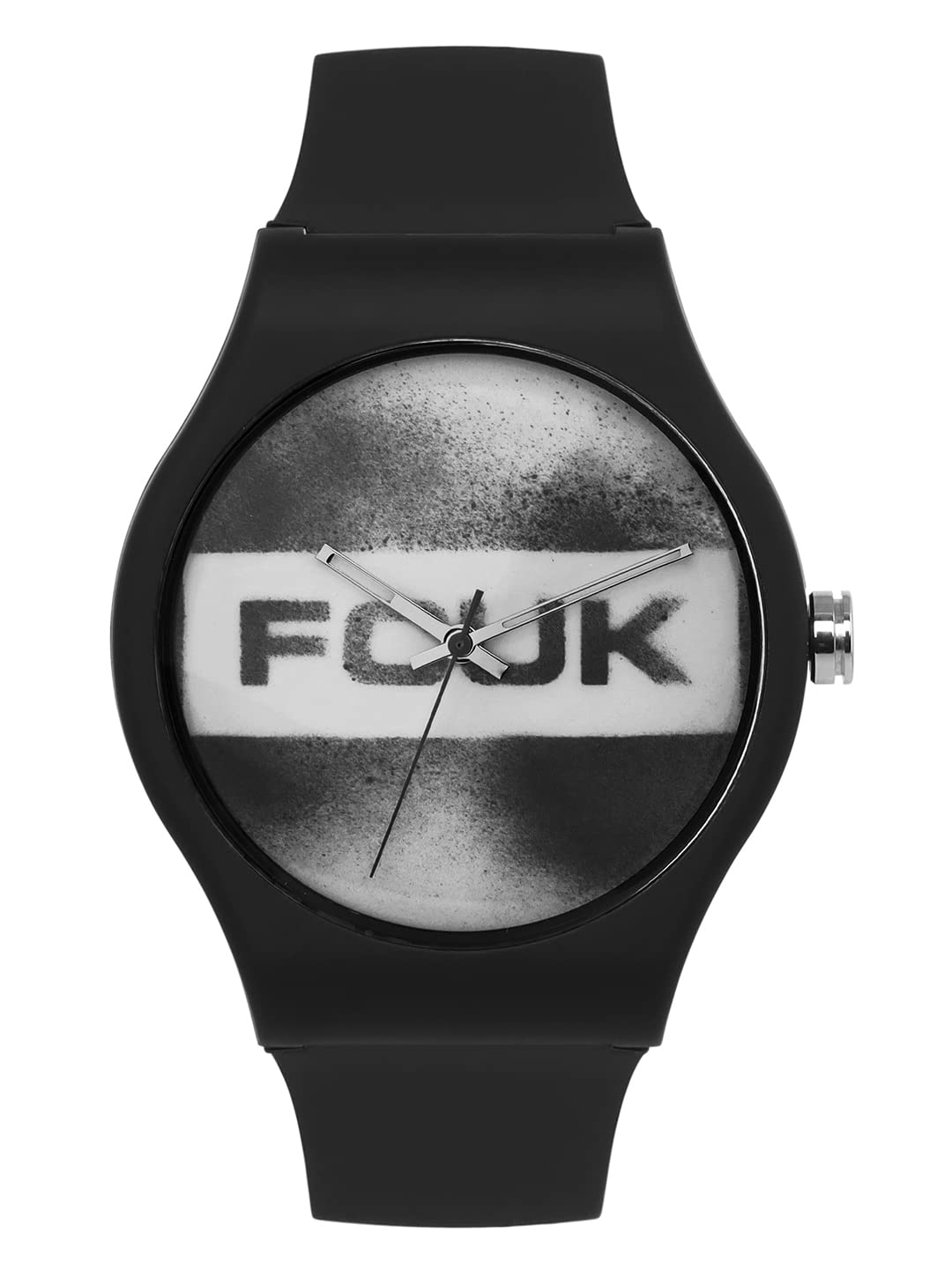 FCUK Analog Black Dial Mens Silicone Watch-Fc176B (B0B7NX5K6Z) Amazon Price History, Amazon Price Tracker