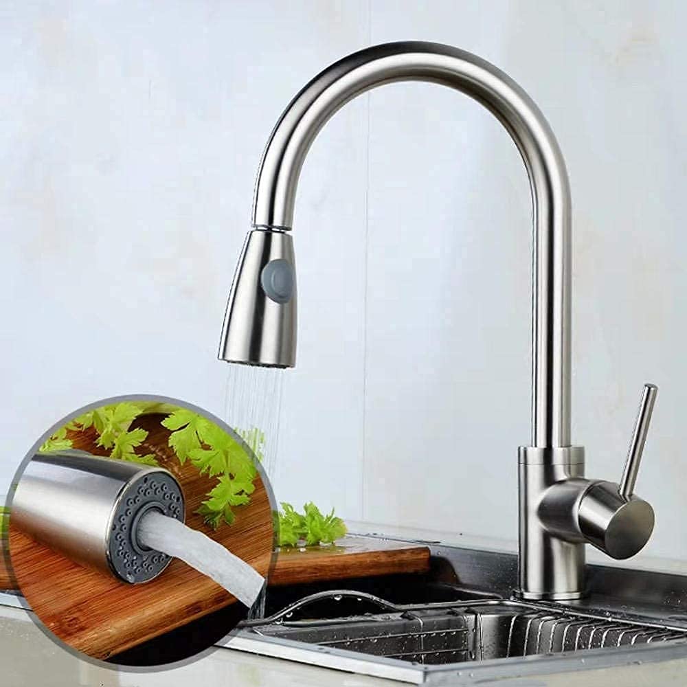 Mitigeur de lavabo avec douchette extractible pour éliminer les éclaboussures