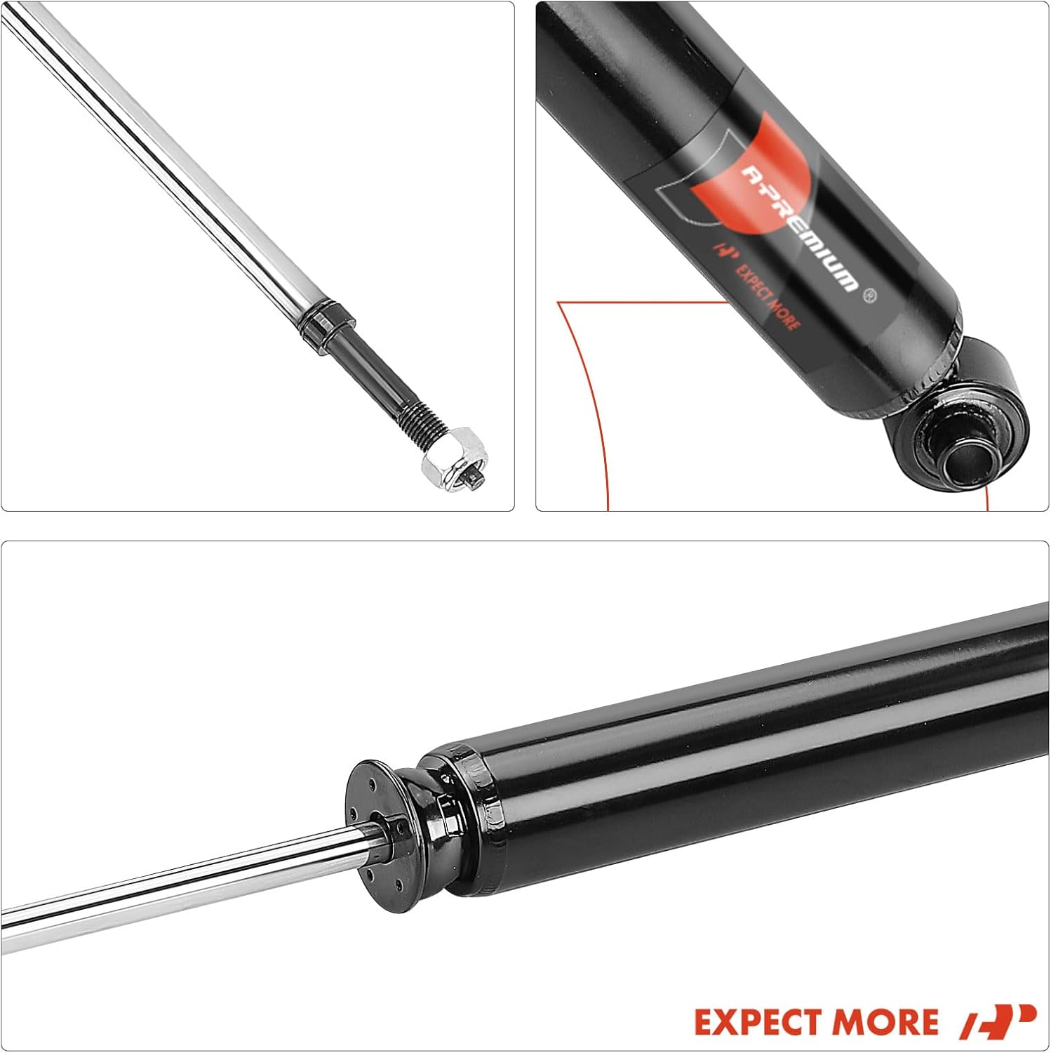 A-Premium Rear Driver and Passenger Pair (2) Shock Absorber Strut Assembly Compatible with Dodge Challenger 2009-2010, Charger 2006-2010, Magnum 2005-2008 & Chrysler 300 2005-2010