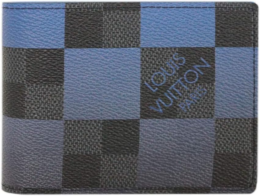 シリアル ルイヴィトン ダミエ ミュルティプル N メンズ 二つ折り短財布 1週間保証 高山質店 グラフィット ジャイアント ポルトフォイユ ポルトフォ