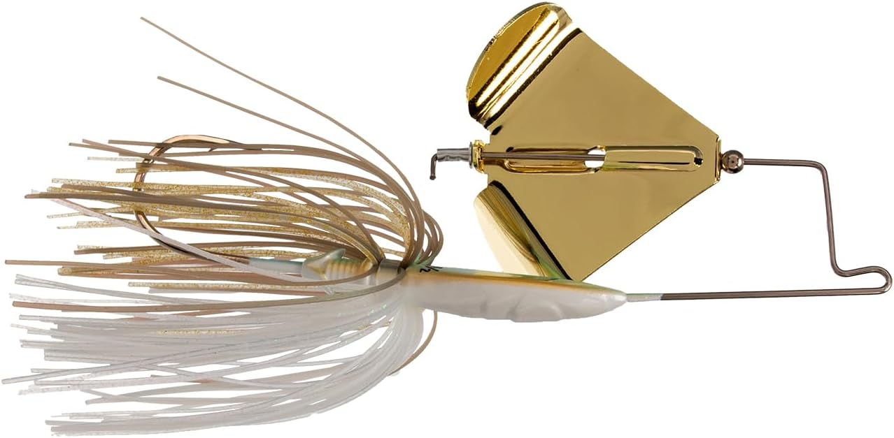 Buckeye Lures Buzzerk Fishing Buzzbait - Head-Knocking Design for Explosive Strikes Skirts & Forage-Mimicking Colors - Perfectly Sized Hooks for Secure Catches