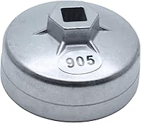 Vista 1 de Llave de filtro de aceite AUTUT, herramienta de extracción de tapa de filtro de aceite universal de 73 mm con 15 estrías