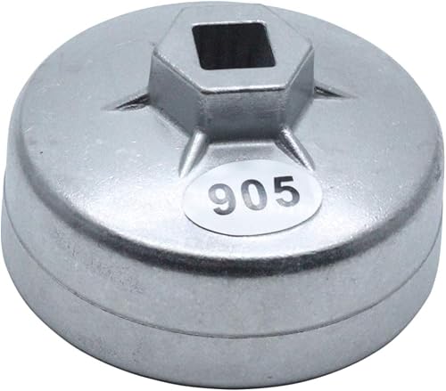 Llave universal de filtro de aceite de 15 flautas de 2.874 in