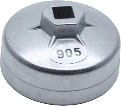 Oil Filter Wrench,Universal 73mm 15 Flutes Oil Filter Cap Wrenches | Aluminum Alloy Precision Stamped Wrench Removal Tool, Ideal for Automotive Oil Filter Replacement & Daily Vehicle Maintenance